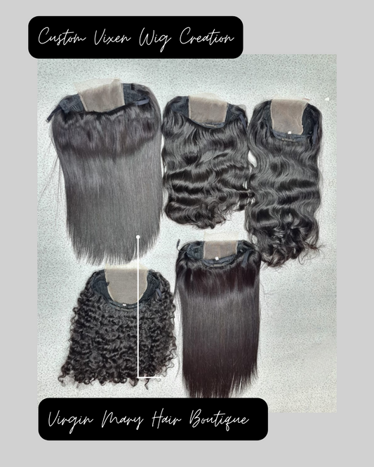 Custom Raw Wig Creation- Virgin Mary Hair Boutique