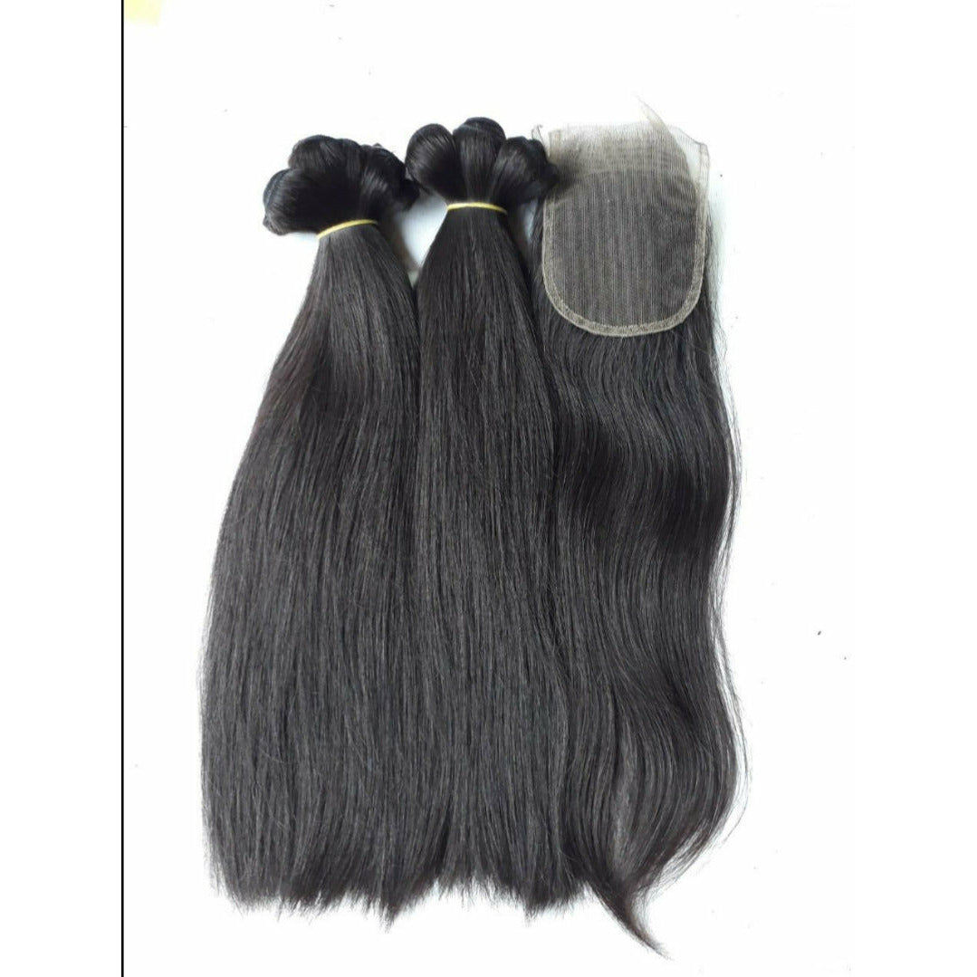 Raw Vietnamese hair- Straight bundles